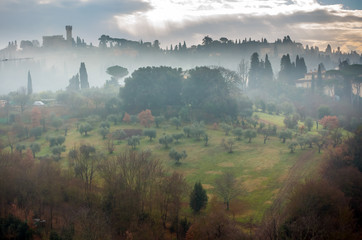 Boboli Gardens. Florence Italy