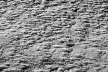 snow surface pattern