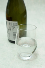 Drinking wine - Japanese Sake