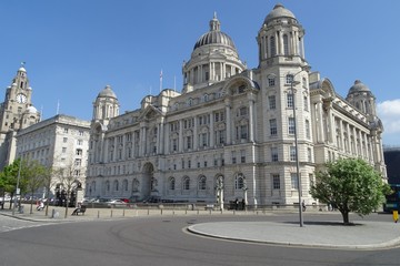 Liverpool Liver Building and Albert Dock