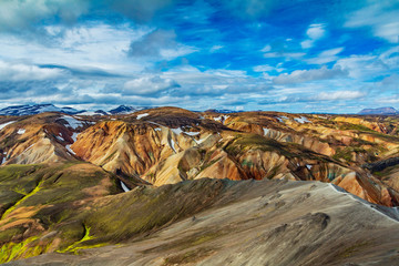 Landmannalaugar iceland mountains