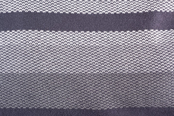 Knitted striped sweater texture