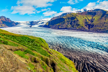 Skaftafell glacier Iceland