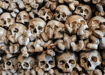 Memento mori - Chapel of Skulls in Kudowa Zdroj, Poland, Stolowe Mountains