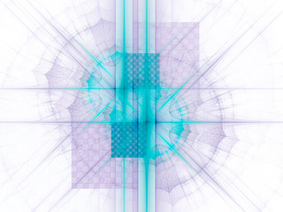 surreal futuristic digital 3d design art abstract background fractal illustration for meditation and decoration wallpaper