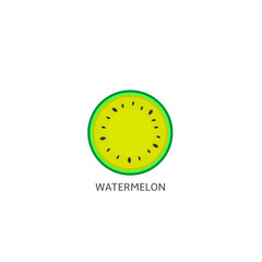 Watermelon icon Vector illustration