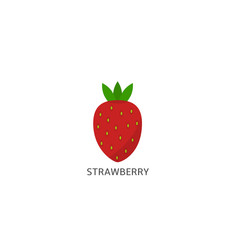 Strawberry icon Vector illustration