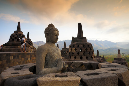 Borobudur Temple, Magelang, Java, Indonesia