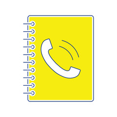 Phone book icon