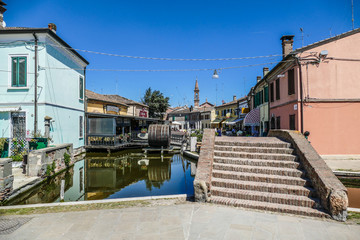 Italien Po-Delta Comacchio Emilia-Romagna