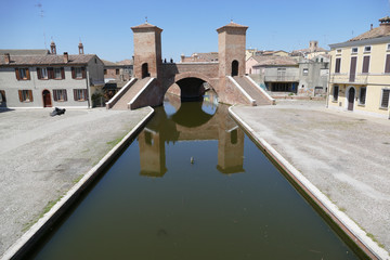 Italien Po-Delta Comacchio Emilia-Romagna