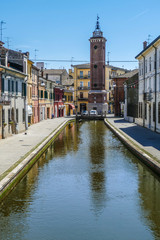 Italien Po-Delta Comacchio Emilia-Romagna