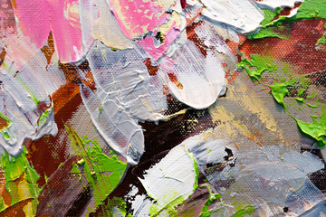 painted abstract background