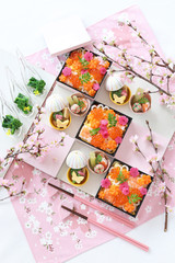 お花見ちらし寿司