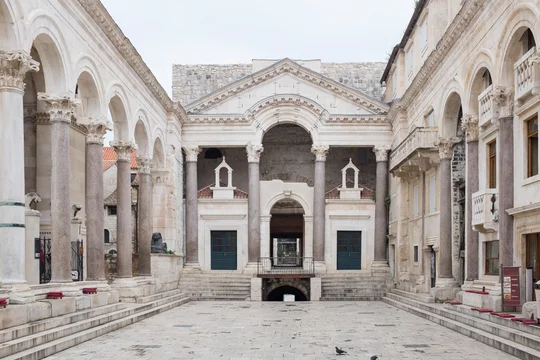 Le palais de Dioclétien à Split