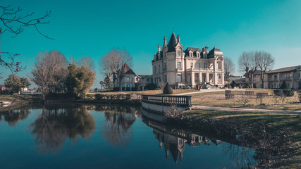 Fototapeta na wymiar Chateau Grand Barrail