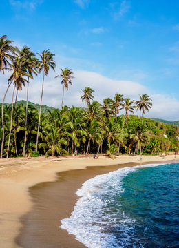 El Cabo San Juan del Guia beach, Tayrona National Natural Park, Magdalena Department, Colombia