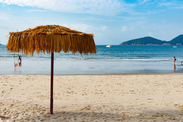 Fototapeta na wymiar umbrella on a beach