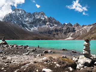 Gokyo lake in Himalaya