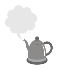 電気ケトルから吹き出し