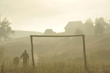 morning in the village