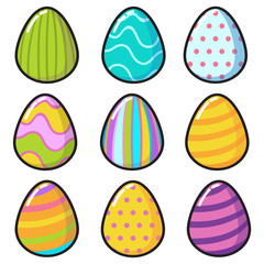 easter_eggs_on_white_background
