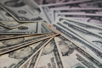 american dollars background