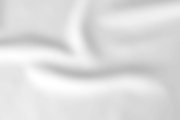 Obraz premium White fabric texture background. / Soft image.