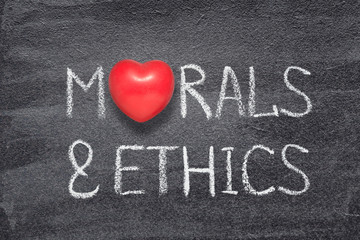 morals and ethics heart