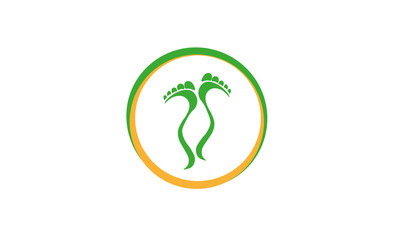 Fußpflege Logo , Podologie Logo