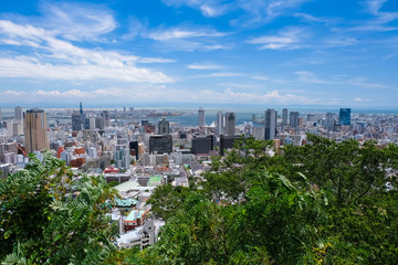 Fototapeta premium 神戸 諏訪山展望台からの景色
