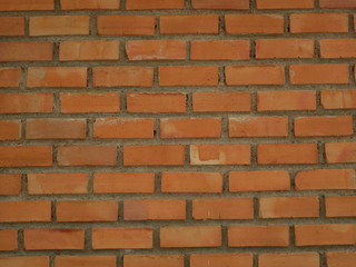 Obraz premium old red brick wall background