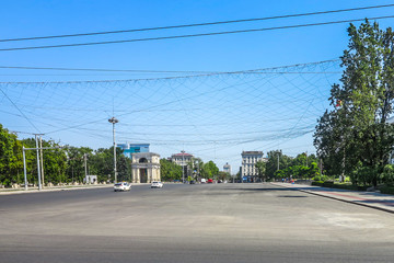 Fototapeta na wymiar Chisinau Assembly Square 08