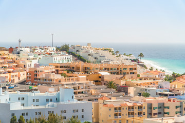 Morro  Jable - south of Fuerteventura island by Atlantic Ocean, Spain