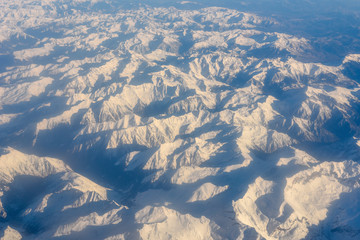 Aerial view of the Pyrenees