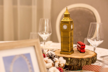 Beautiful table decoration for special events