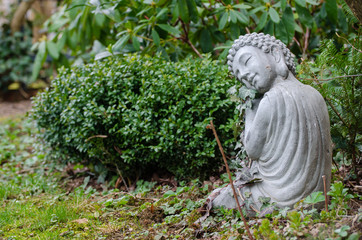 Fototapeta premium Gartendekorarion