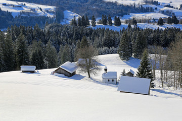 Oberried - Allgäu - Sonthofen - Winter