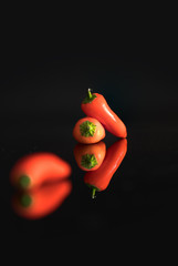 Red pepper bells, chilli