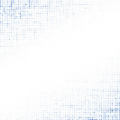 Blue points on a white background