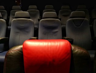 Obraz premium Cinema armchair different from the others