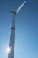 Windrad im Sauerland