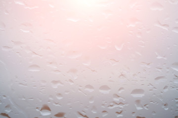 Windows water drops background abstract