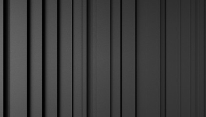 Great texture of dark graphene sheets with micro relief. Black background vertical lines.