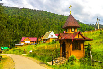 Fototapeta na wymiar Ukrainian Carpathian Mountains 26