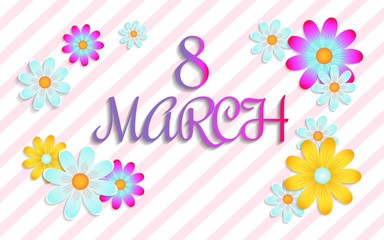 8 march - women's day illustration