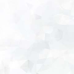White Polygonal Mosaic Background. geometric pattern, triangles background. Creative Business Design Templates. Vector illustration.