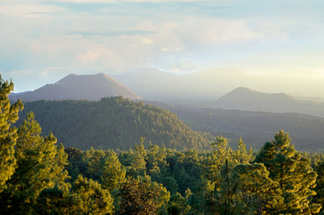 Paricutin volcano, San Juan Parangaricutiro, Michoacan, Mexico.