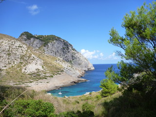 romantische Bucht auf Mallorca