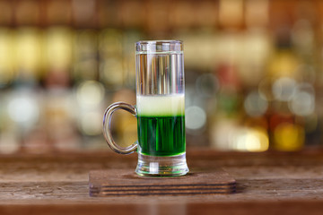 Cocktail green mexican